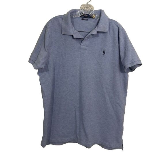 Ralph Lauren Polo Shirt Mens XL Extra Large  Blue ‎ Golf - Picture 1 of 3
